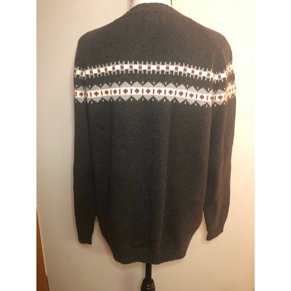 Covington Crewneck Pullover Gray Sweater - Picture 3 of 6